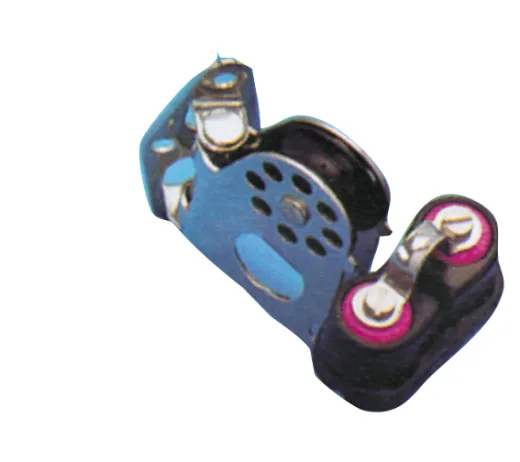 Kunststoff Schwenkbarer Block (Mit Klemme), 8mm, Kugellager 28mm, Arbeitslast 150kg, Bruchlast 750kg