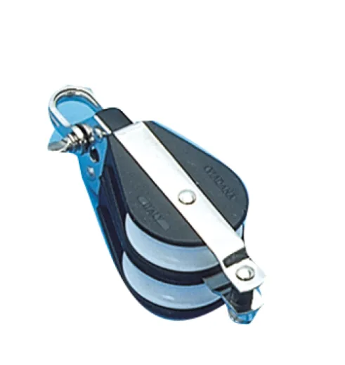 Kunststoff Zweischeibenblock (Mit Unterbügel)