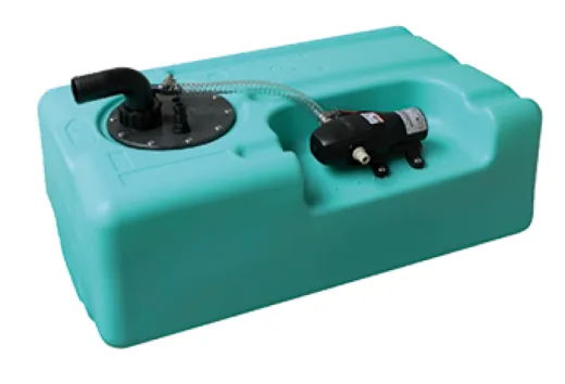 Kunststoffwassertank 67ltr 12v 650 X 290 X 390mm Mit Aqua Jet Trinkwasserpumpe Wps 2.4