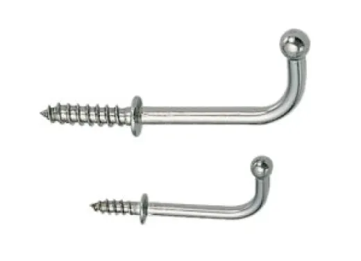 LAMP Schraubhhaken Form L TY-25 A2 27mm 10St.