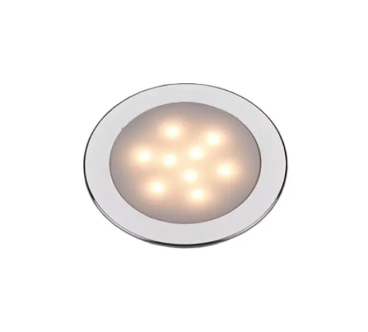 Led Deckenleuchte, 12vdc, Aluminium, Ø69,5mm