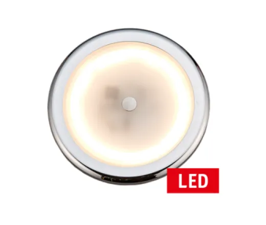Led Deckenleuchte, Dimmbar; 9-16v, 6w, Ø105mm, H=7,5m