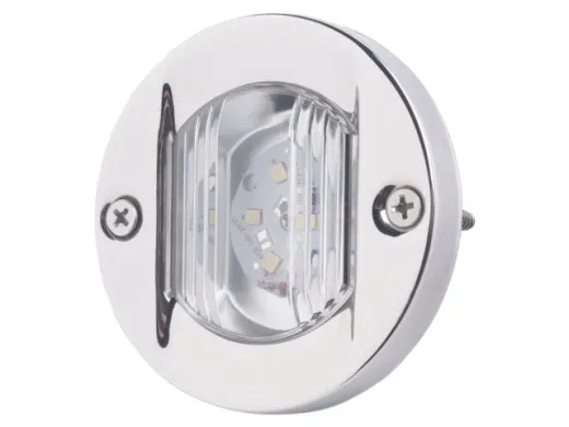 LED Hecklicht Aufbau-rund Edelstahl