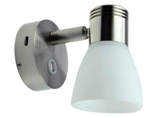 LED Kabinenleuchte 10-30V 3000K dimmbar mit USB-C fastcharge