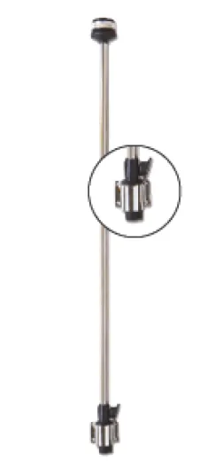 Led Navigations Stablaterne 12v, 360°; L=1000mm, Wandmontage