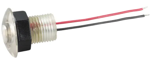 Led Orientierungsleuchte, Kunststoff, Einbau, 12v/0,21w, Led 1x 5ø, H=8mm