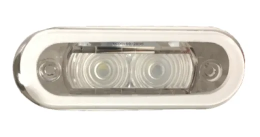Led Orientierungsleuchte, Kunststoff, Einbau, 12v/0,21w, Led 2x 0,2w, 84x29mm