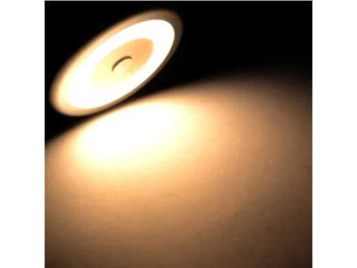 LED Surface Light Edelstahl 106mm 10-30V 3000K dimmbar