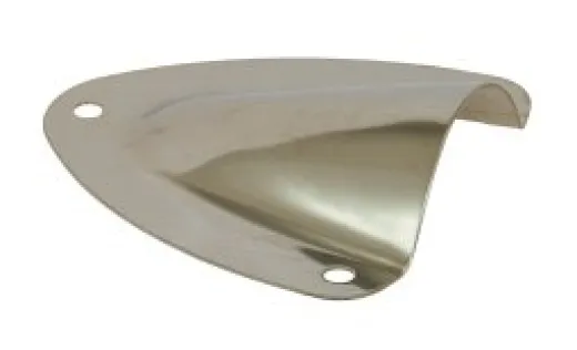 Lenzerabdeckung Edelstahl 57x54mm