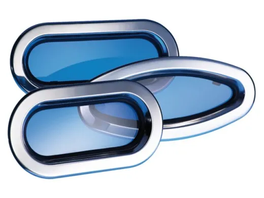 Lewmar Edelstahl Bullauge 250 Trim chrom