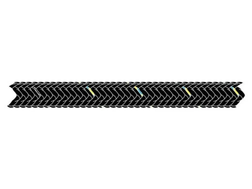 Liros Anti Torsion schwarz 10.5mm per lfm