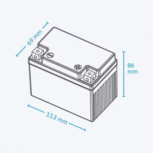 Lithium Batterie 4 Ah ECTIVE x Clesana LC4CS