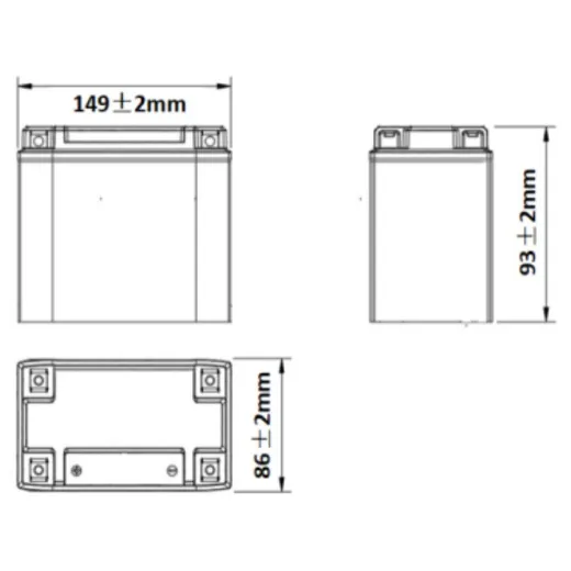 Lithium Batterie für Clesana C1 inkl. Power-Management & Anschlusskabel