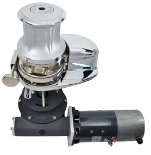 Lofrans Windlasses Ankerwinde Vertikal, Modell 'Project X4', 12mm (Ccw), 24v, 2700w, Mit Spillkopf