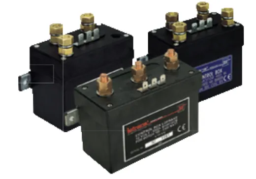 Lofrans Windlasses Doppelrelaisbox 12v/130a, 500-700w, 4-Pole, Wasserdicht