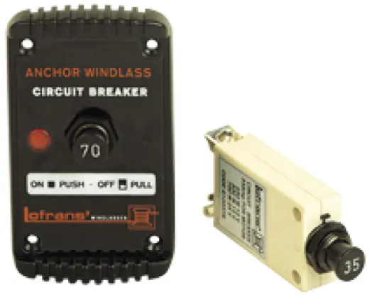 Lofrans Windlasses Thermomagnetische Sicherung, 70a
