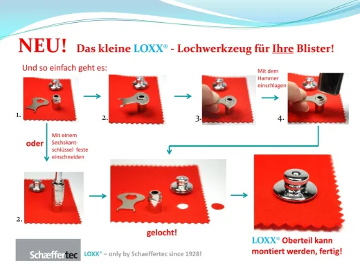 LOXX Lochwerkzeug klein VP=10St.