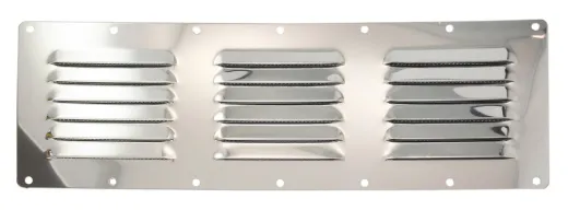 Lüftungsblech 232 x 127 mm hoch ( mit Netz )