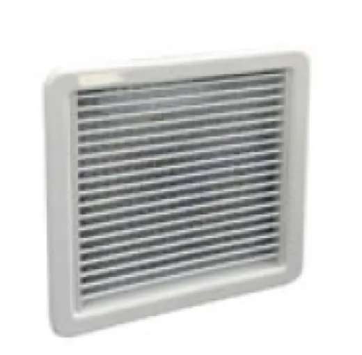 Lufteinlassgitter Mit Filter (Kunststoff), 254x254mm
