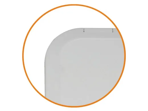 Luke 606x353mm weiß