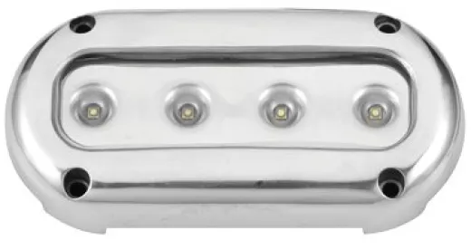 Allpa Led Niro 316 Unterwasserbeleuchtung, Aufbau, 68lm, Blau, Ip68