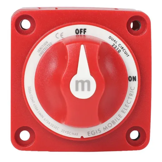 m-Serie 300A Doppelkreis-Batterieschalter AUS/EIN