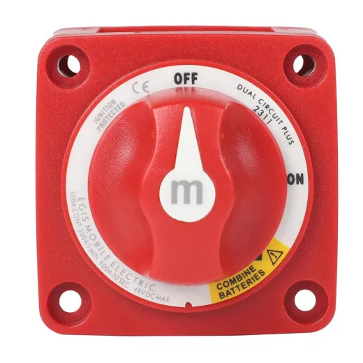 m-Serie 300A Doppelstromkreis mit kombiniertem Batterieschalter