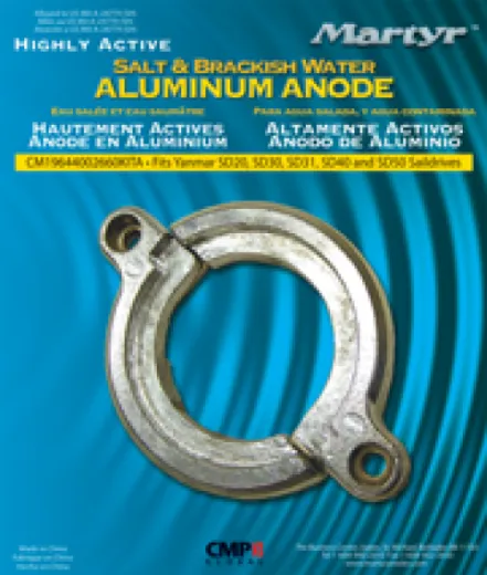 Magnesium Anodensatz, Yanmar Sd20/30/31/40 & 50 Saildrive