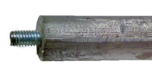 Magnesiumanode (L=240mm) Für Allpa Marine Warmwasserbereiter 19, 20, 22 & (30 L-2009)