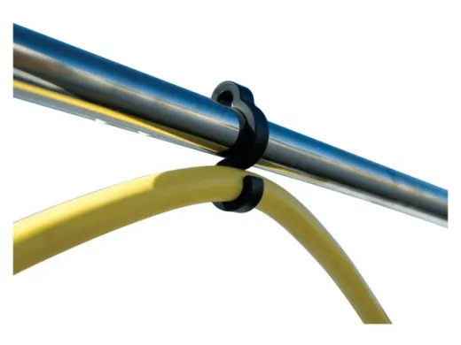 Marinco Cordset Clip "S" Style Black 6pcs