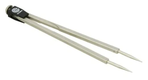 Marinezirkel m.langen Spitzen matt vernickelt