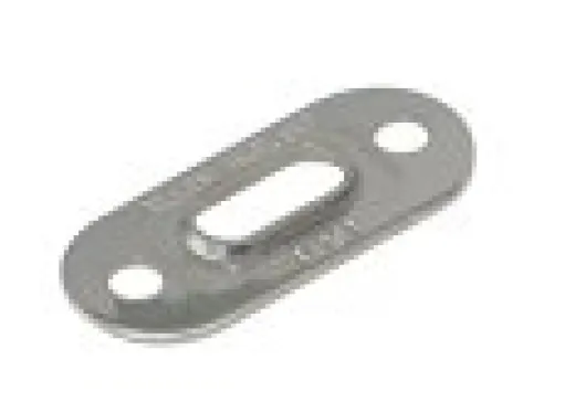 Mastaustritt Edelstahl für 16mm Schlitz