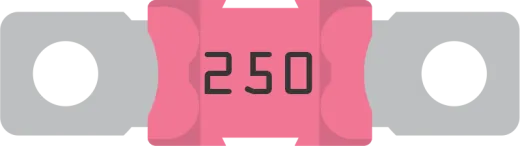 MEGA-fuse 250A/58V for 48V product