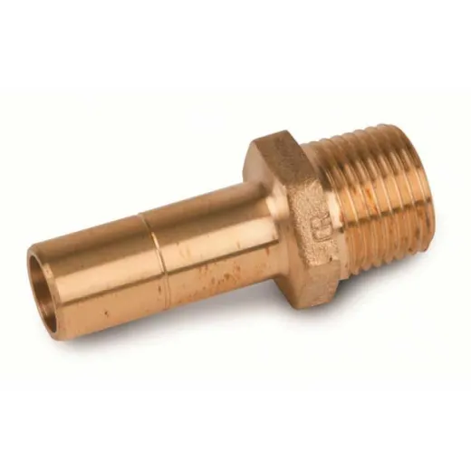 Messing-Anschluss (3/4" x 22 mm Aussengewinde)