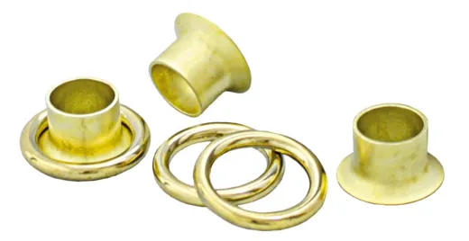 Messing-Halbkausch Nr.5 3/4 im 10-Stück-Pack