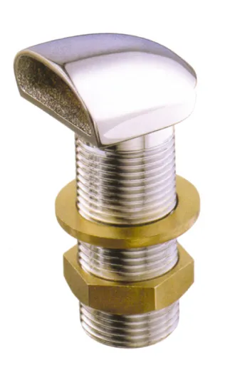 Messing-Verchromte Entlüftungsnippel, 1"