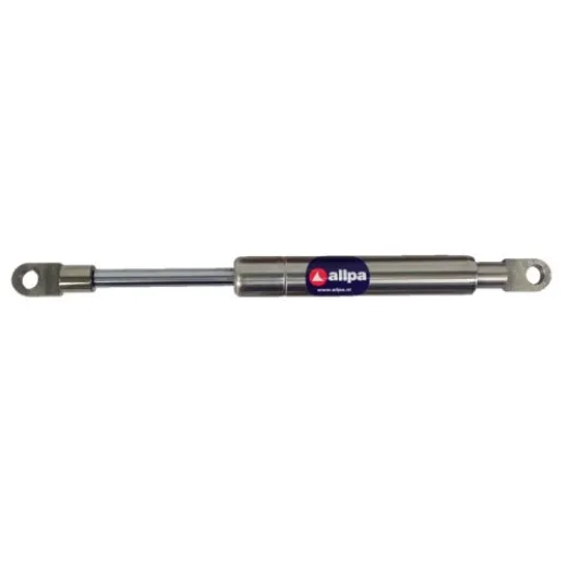 Allpa Niro Gasfeder Telescopisch 225-355mm Niro 316; Mit Kugelgelenk; Kap. 25kg