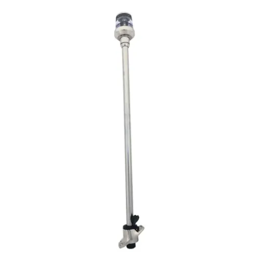Allpa Led Navigations Stablaterne, 12v, 360°, Mit Abnehmbarem Niro Fuß