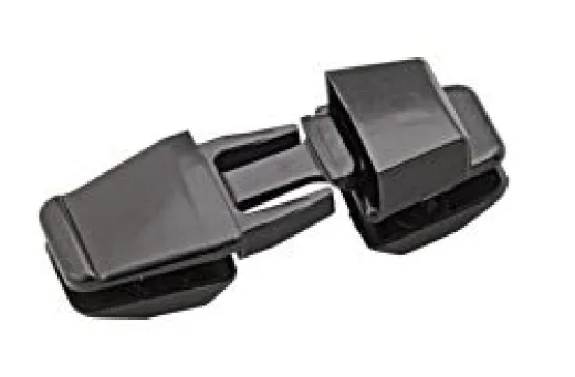 Mini-Steckschnalle KS schwarz 20mm