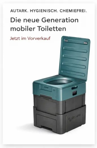 Mobile Verschweiß-Toilette Clesana X1