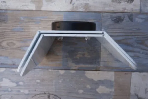 Möwenschutz Universal, Planenhalterung