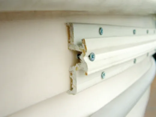 Montagestreifen Für 'Radial 80', Streifenlänge 2m, B=62mm, H=52mm