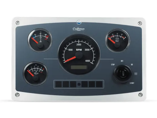 Motorbedienfeld (Alfa 30E - schwarz)