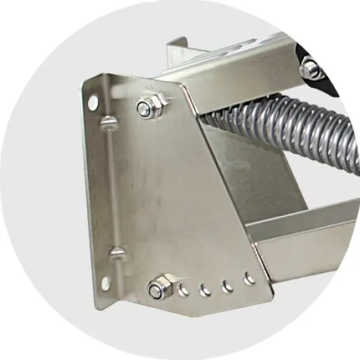 Motorhalt. Edelstahl max. 10PS 2TAKT einstellbar