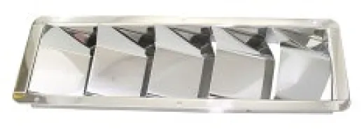 Motorraumlüfter Edelstahl 3 Schlitze 205x114mm