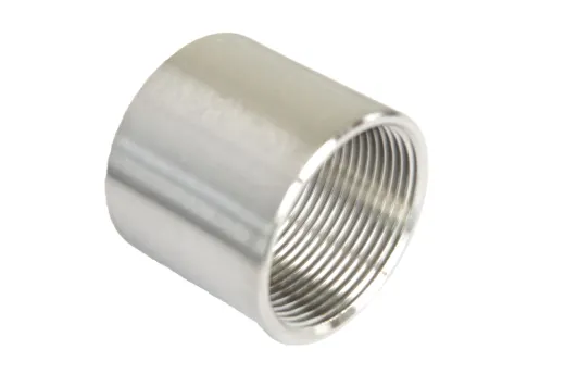 Muffe Edelstahl316 (1/4", 24,5 mm, 16 bar)