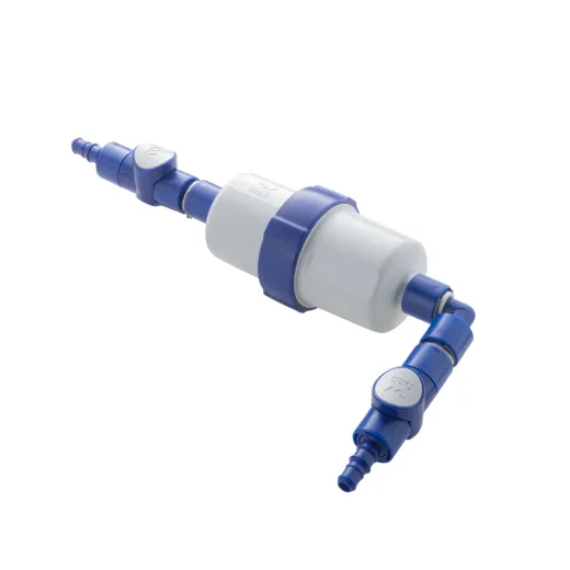 Myclean®water Wasserfilter mit Schlauchtülle (1x gerade + 1x gewinkelt)