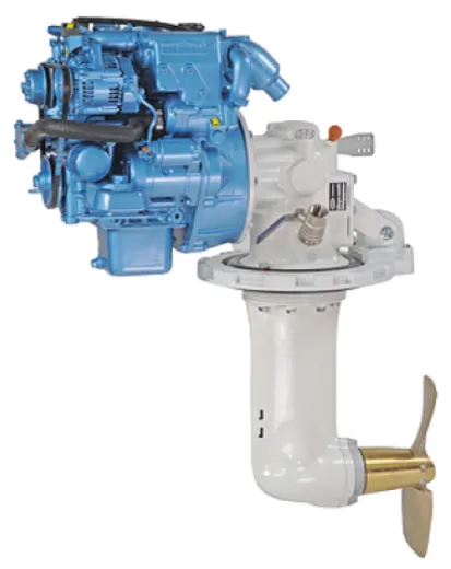 Nanni marine diesel engine N4065SZ14N4.65 with saildriveSD12R=2.23:1