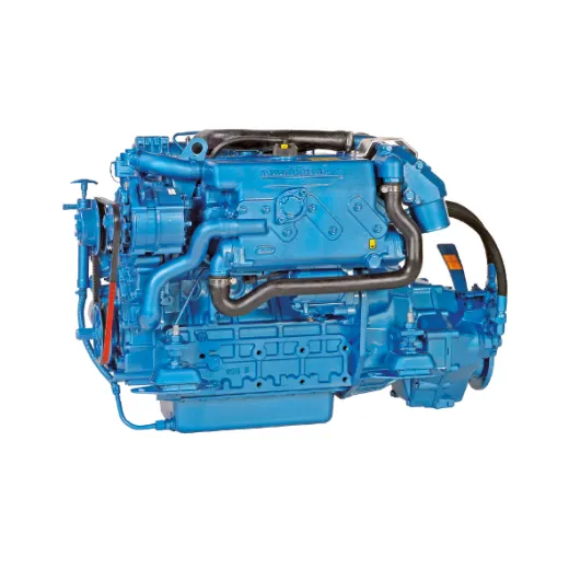 Nanni marine diesel engine N4.65 with ZF Hurth reversing gear ZF25AR=2.7:1