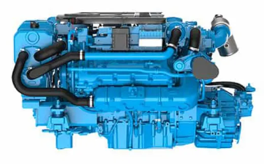 Nanni marine diesel engine T8.370 with ZF Hurth reversing gear ZF68AR=2.00:1